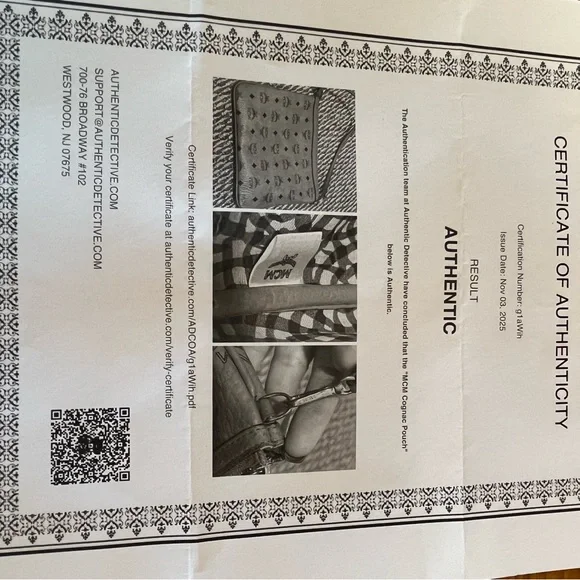 Reserved MCM Tan and Black Monogram Bag - Picture 8 of 8